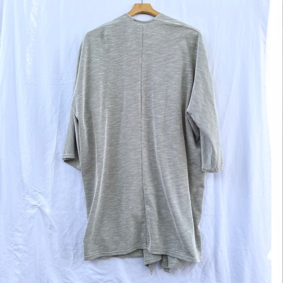 DONNI | NWT CHARM RIBBED STRIPED OPEN CARDIGAN SWEATER ONE SIZE - Picture 13 of 13